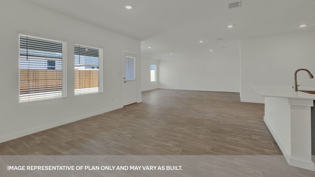 Representative unfurnished interior of a home built from the The Garland by D.R. Horton in Sonoma Oaks, Fredericksburg (Image 23). Representative unfurnished interior of a home built from the The Garland by D.R. Horton in Sonoma Oaks, Fredericksburg (Image 23).