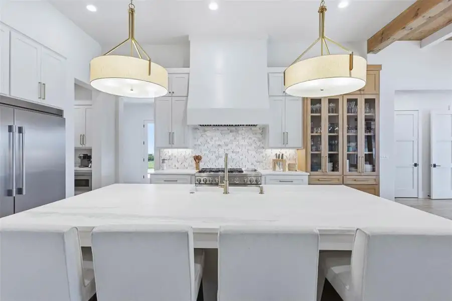 Furnished interior view inside a new home in , Heath (Image 7).