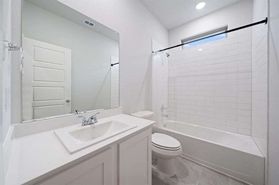 Furnished interior view inside a new home in , Princeton (Image 11).