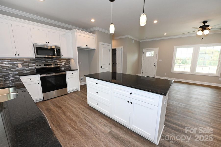 Furnished interior view inside a new home in , Hickory (Image 4).