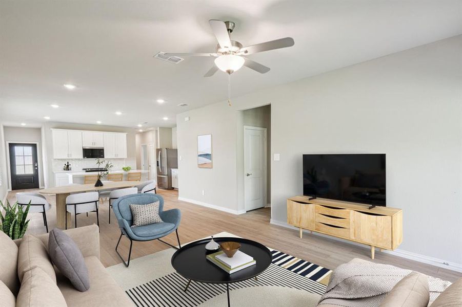 Photo is not of the actual home, but is an inspirational photo of builder’s model home and may depict options, furnishings, and/or decorator features that are not included.