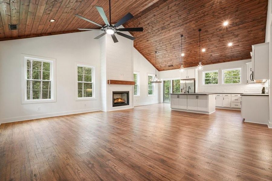 Spacious, unfurnished interior of a new home in , Talking Rock (Image 23). Spacious, unfurnished interior of a new home in , Talking Rock (Image 23).