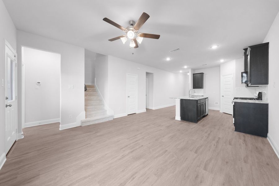 Spacious, unfurnished interior of a new home in Stonecreek, Sulphur Springs (Image 22). Spacious, unfurnished interior of a new home in Stonecreek, Sulphur Springs (Image 22).