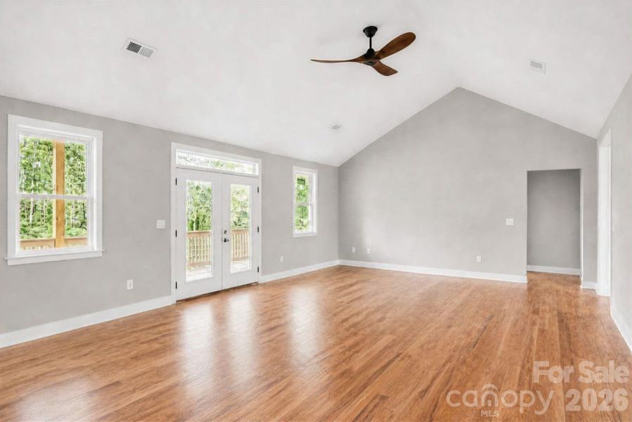Living Room-Virtually Staged