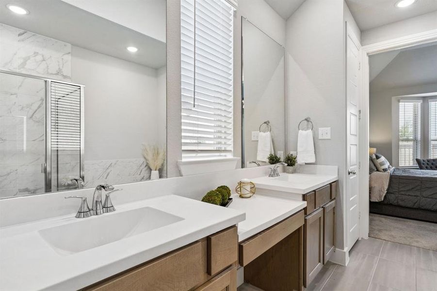 Furnished interior view inside a new home in , Aubrey (Image 17). Furnished interior view inside a new home in , Aubrey (Image 17).