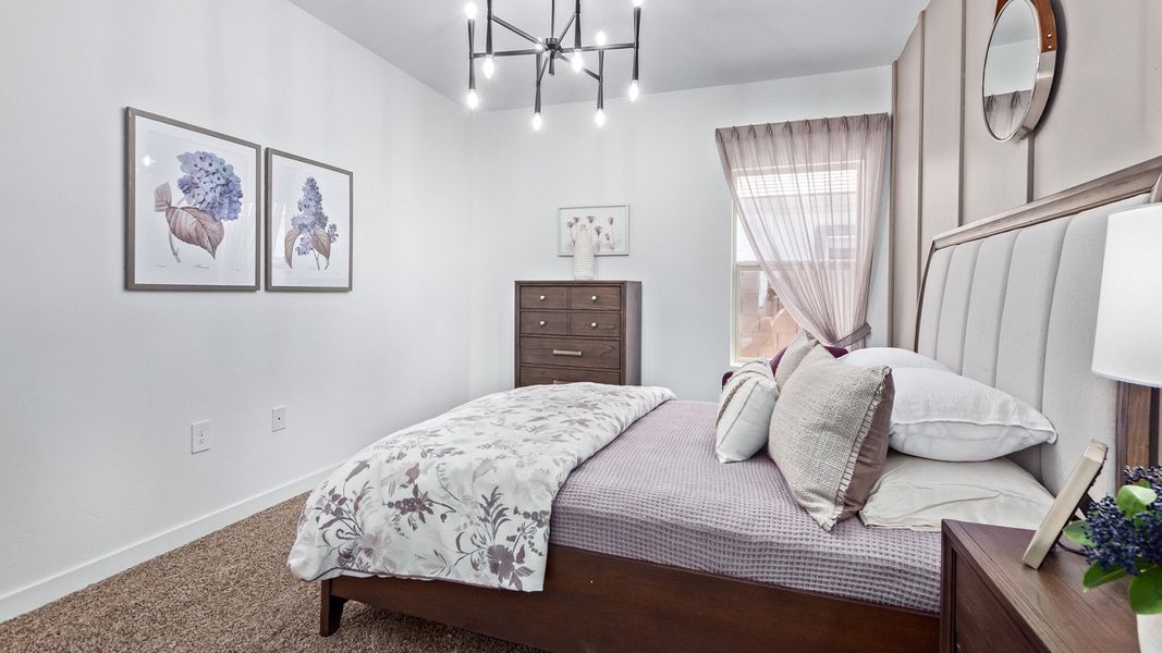 Representative furnished interior of a home built from the Citrine - Plan 5042 by D.R. Horton in Tortolita Trails, Marana (Image 33).
