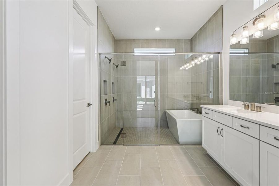 Furnished interior view inside a new home in Eagles Cove at Mirada, San Antonio (Image 4).