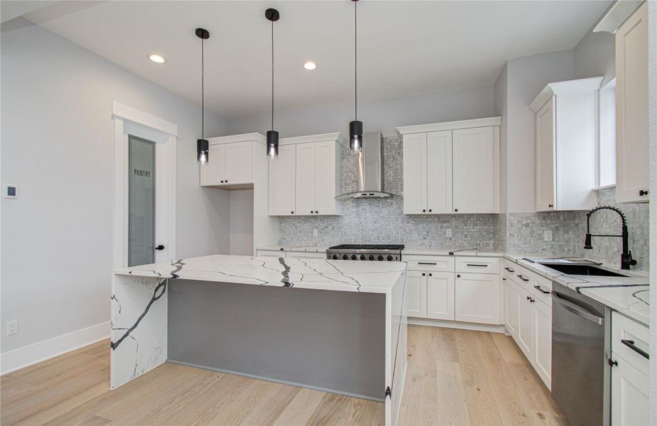 Furnished interior view inside a new home in , Houston (Image 15).