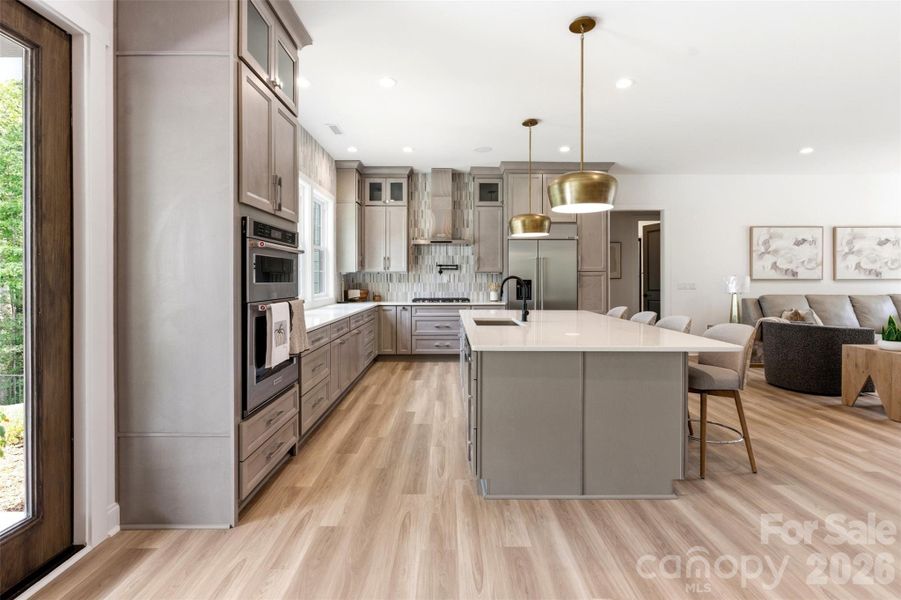Furnished interior view inside a new home in , Granite Falls (Image 18).