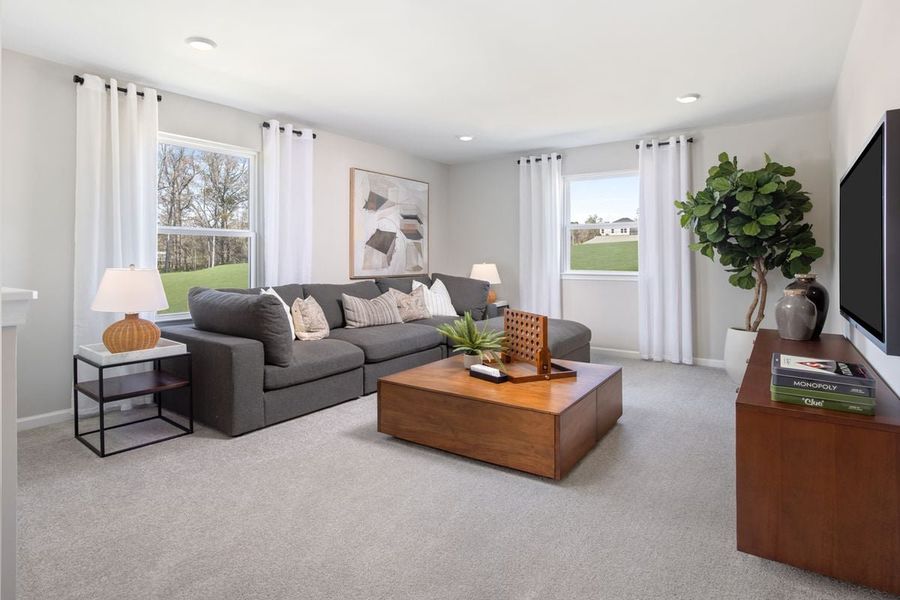 Representative furnished interior of a home built from the 2539 Modeled by KB Home in Graham Springs, Graham (Image 8).