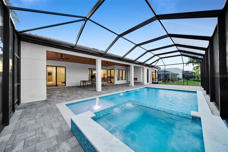 Exterior details and patio area of a home in , Cape Coral (Image 31).