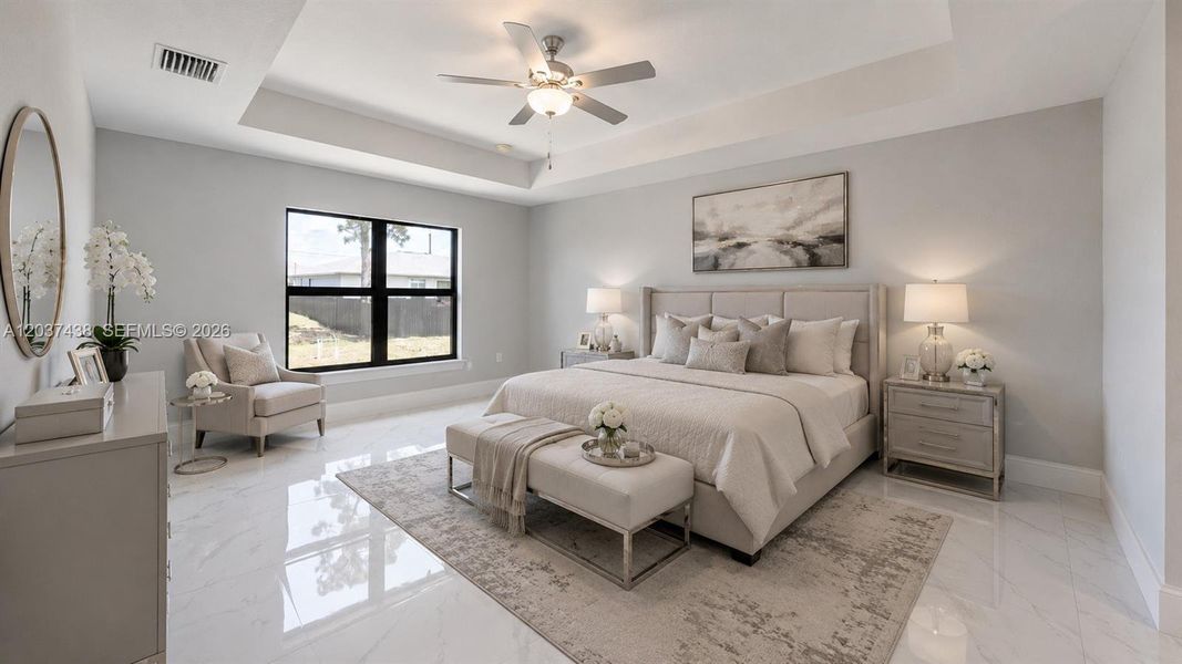 Furnished interior view inside a new home in , Lehigh Acres (Image 31).