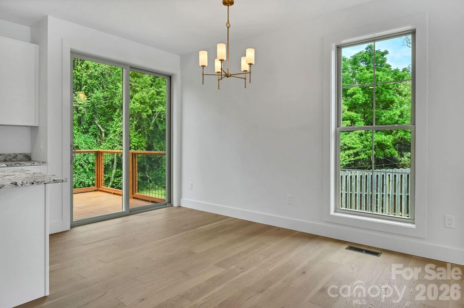 Spacious, unfurnished interior of a new home in , Asheville (Image 12). Spacious, unfurnished interior of a new home in , Asheville (Image 12).