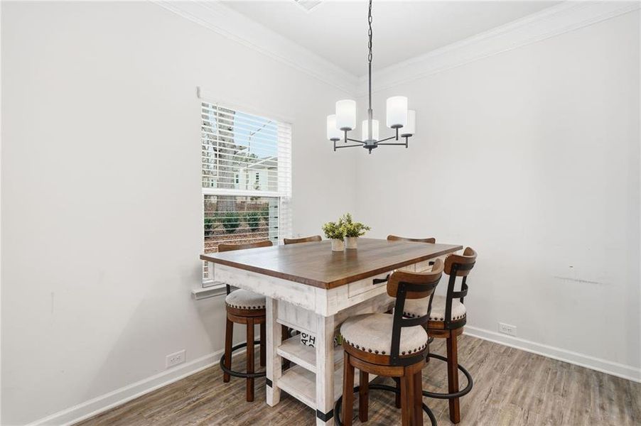 Furnished interior view inside a new home in , Powder Springs (Image 8).