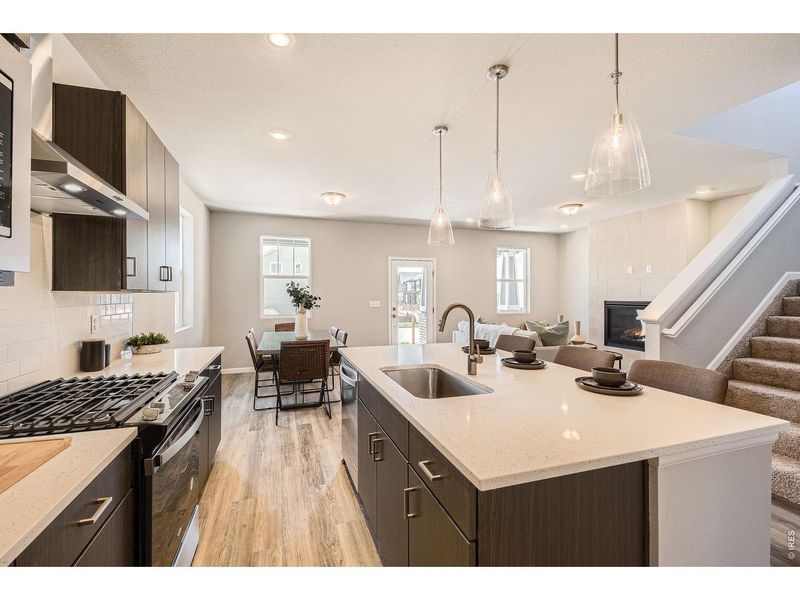Furnished interior view inside a new home in Waterfield, Fort Collins (Image 11).