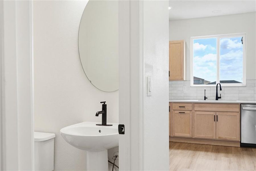 Furnished interior view inside a new home in , Parrish (Image 35).