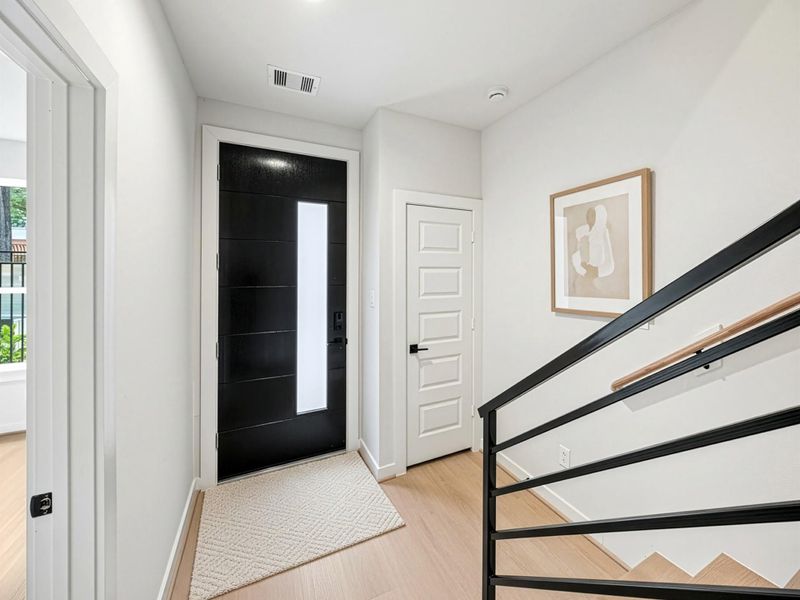 Spacious, unfurnished interior of a new home in Shepherd Heights, Houston (Image 24). Spacious, unfurnished interior of a new home in Shepherd Heights, Houston (Image 24).