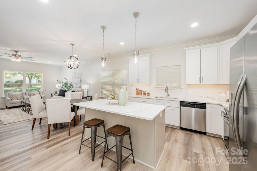 Furnished interior view inside a new home in , Kannapolis (Image 27). Furnished interior view inside a new home in , Kannapolis (Image 27).