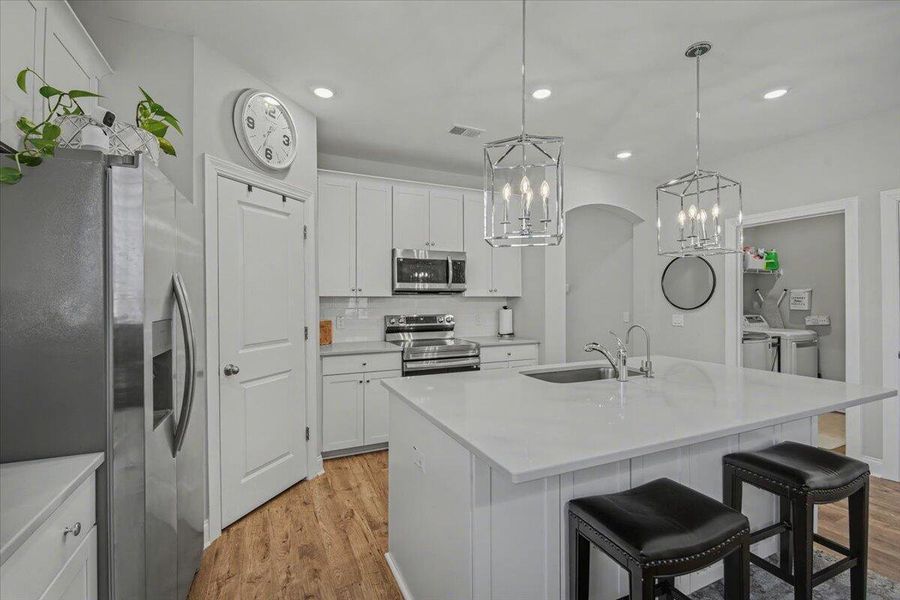 Furnished interior view inside a new home in , Harleyville (Image 19).