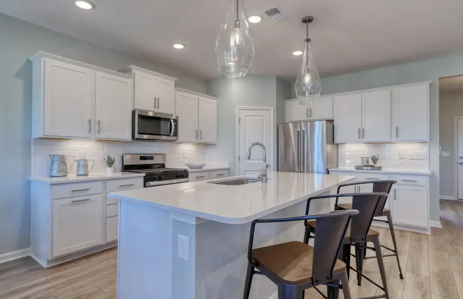 Furnished interior view inside a new home in Solserra, Shallotte (Image 12).
