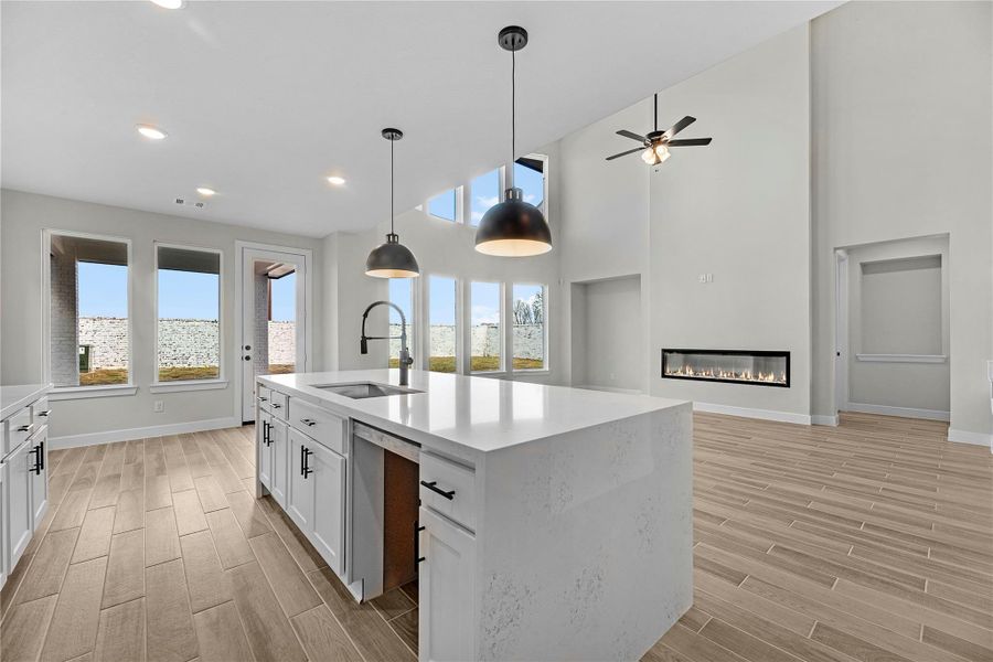 Furnished interior view inside a new home in Austin Point, Richmond (Image 6).