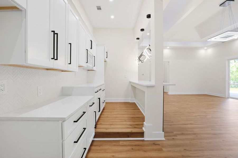 Furnished interior view inside a new home in , Atlanta (Image 18). Furnished interior view inside a new home in , Atlanta (Image 18).