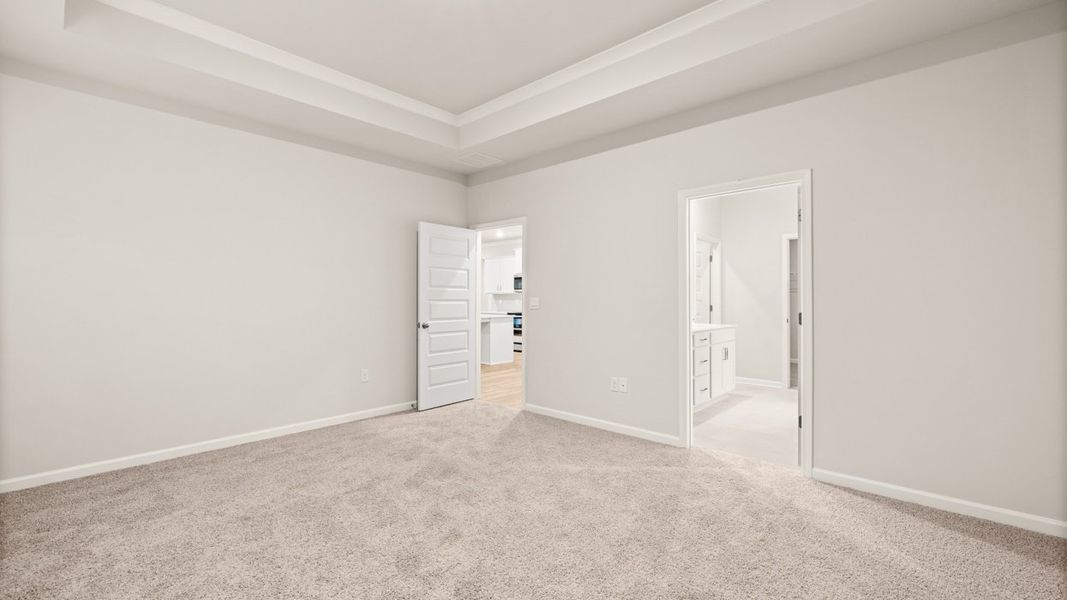 Representative unfurnished interior of a home built from the GROVER Express by D.R. Horton in Kingston Ranch at Lake Oconee, Buckhead (Image 34). Representative unfurnished interior of a home built from the GROVER Express by D.R. Horton in Kingston Ranch at Lake Oconee, Buckhead (Image 34).