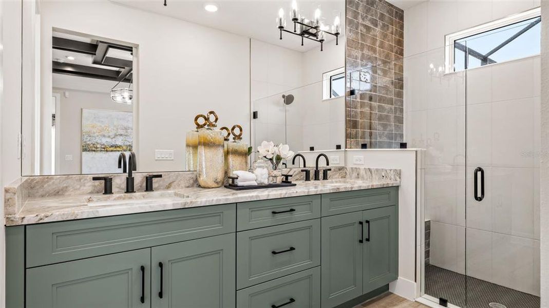 Furnished interior view inside a new home in , Lady Lake (Image 17).