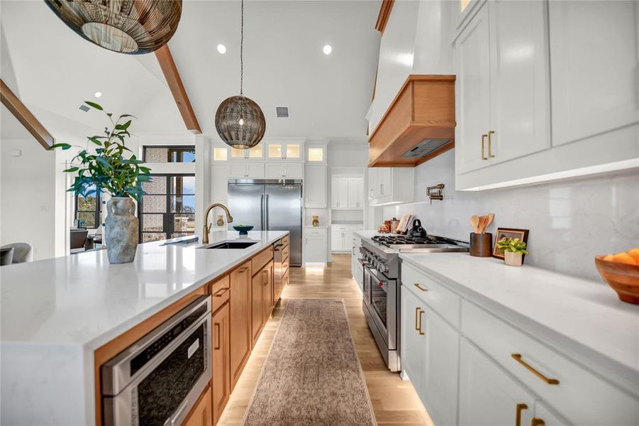 Furnished interior view inside a new home in , Aledo (Image 11).