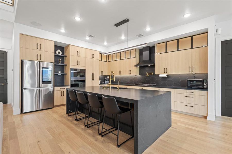 Furnished interior view inside a new home in , Frisco (Image 11).