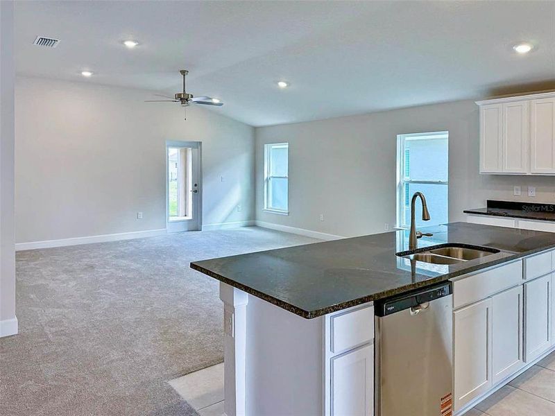 Furnished interior view inside a new home in , Leesburg (Image 5). Furnished interior view inside a new home in , Leesburg (Image 5).
