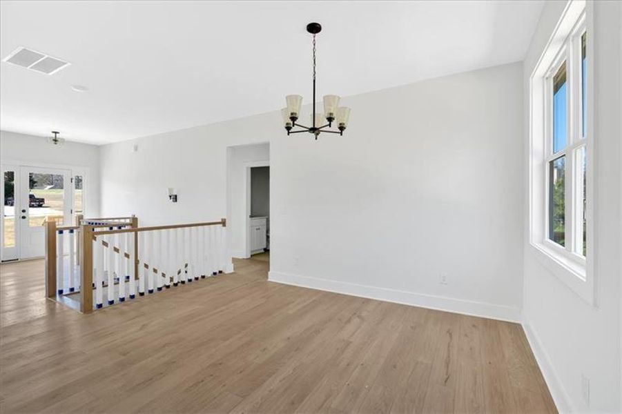 Spacious, unfurnished interior of a new home in , Douglasville (Image 18). Spacious, unfurnished interior of a new home in , Douglasville (Image 18).