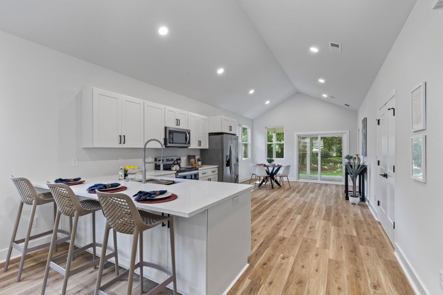 Furnished interior view inside a new home in , North Charleston (Image 13).