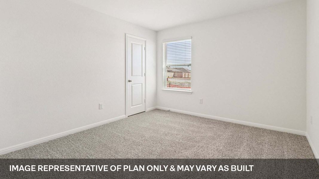 Representative unfurnished interior of a home built from the The Irvine by D.R. Horton in Carillon, Manor (Image 22).