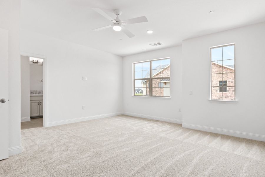 Spacious, unfurnished interior of a new home in The Tribute, The Colony (Image 32). Spacious, unfurnished interior of a new home in The Tribute, The Colony (Image 32).