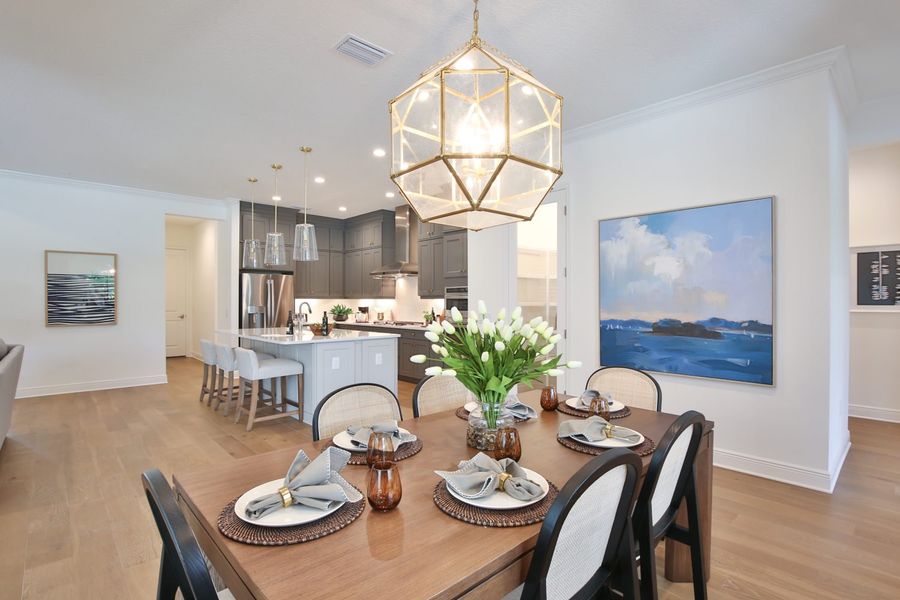 Furnished interior view inside a new home in Windward, Lakewood Ranch (Image 18).