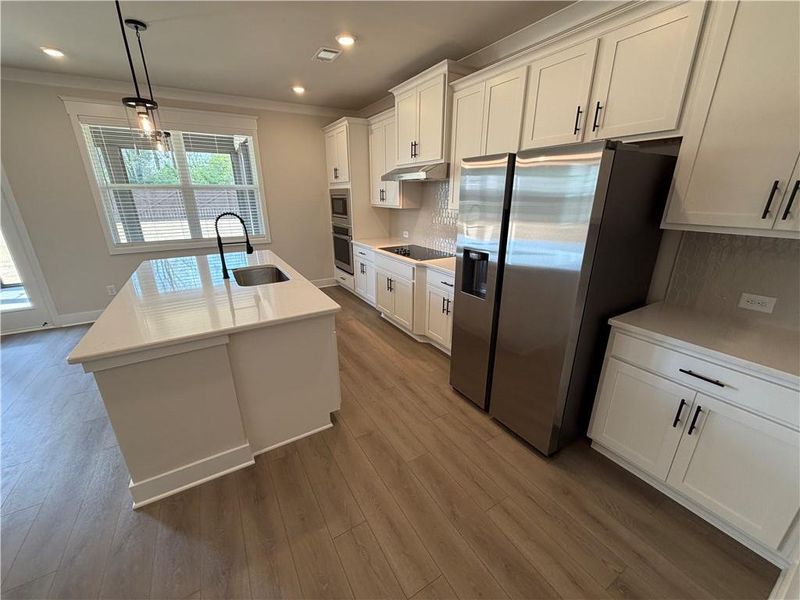 Furnished interior view inside a new home in Pinecrest Ridge, Dacula (Image 8).