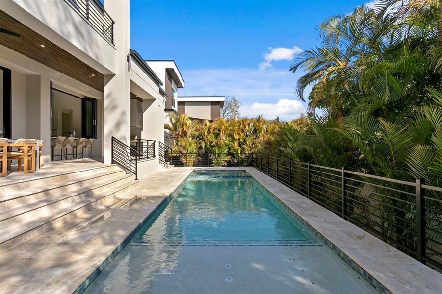 Exterior details and patio area of a home in , Tampa (Image 23). Exterior details and patio area of a home in , Tampa (Image 23).