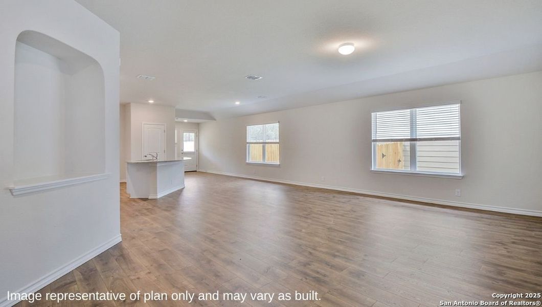 Spacious, unfurnished interior of a new home in Avenida, Converse (Image 12). Spacious, unfurnished interior of a new home in Avenida, Converse (Image 12).