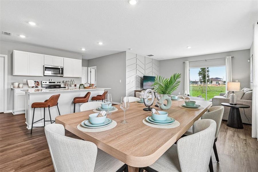 Furnished interior view inside a new home in , Haines City (Image 23).
