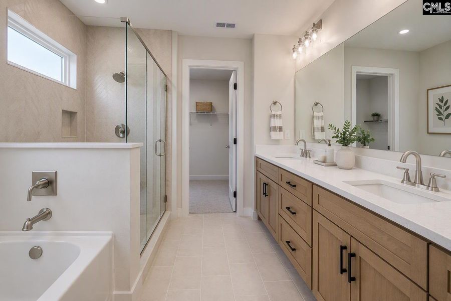 Furnished interior view inside a new home in Boykin Hills, Chapin (Image 18). Furnished interior view inside a new home in Boykin Hills, Chapin (Image 18).