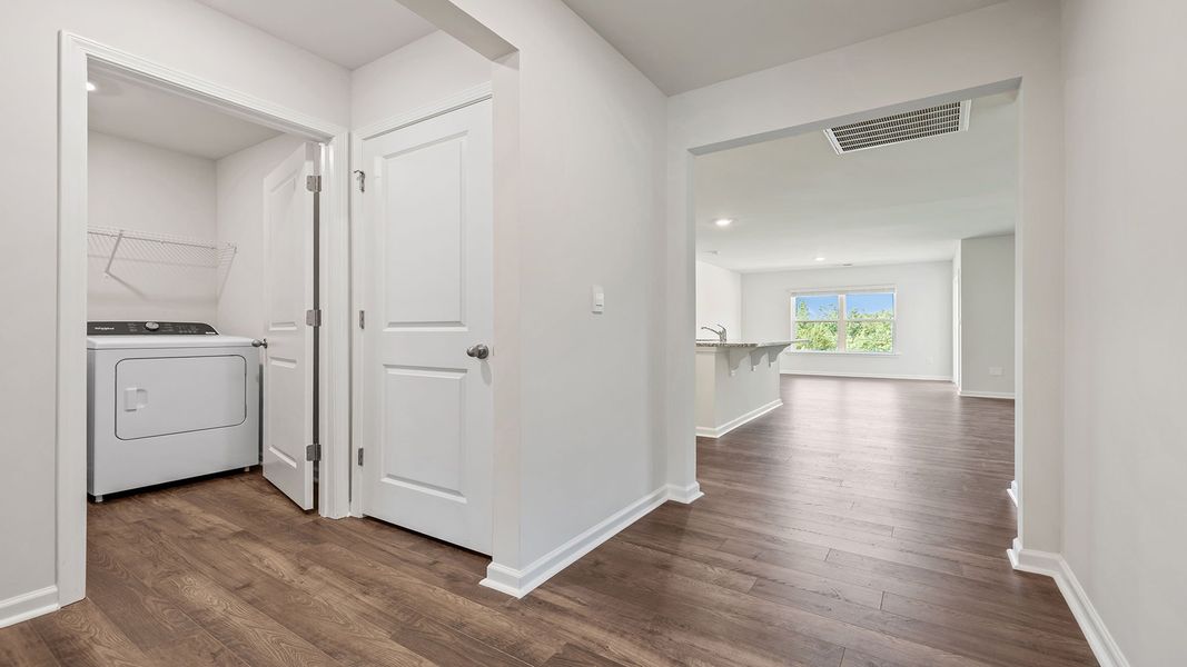 Spacious, unfurnished interior of a new home in Lightwood Cottages, Moore (Image 24).