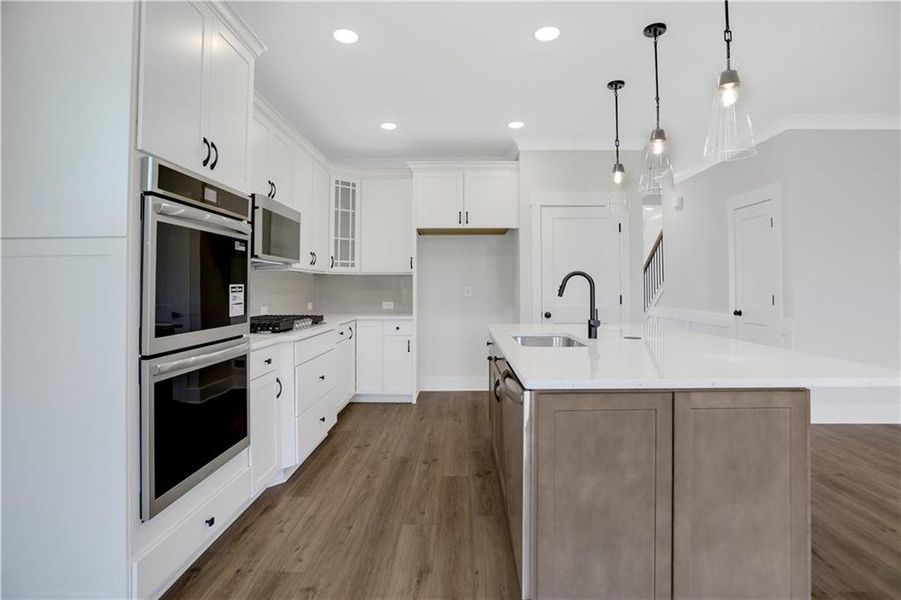 Furnished interior view inside a new home in Twin Lakes, Hoschton (Image 13).