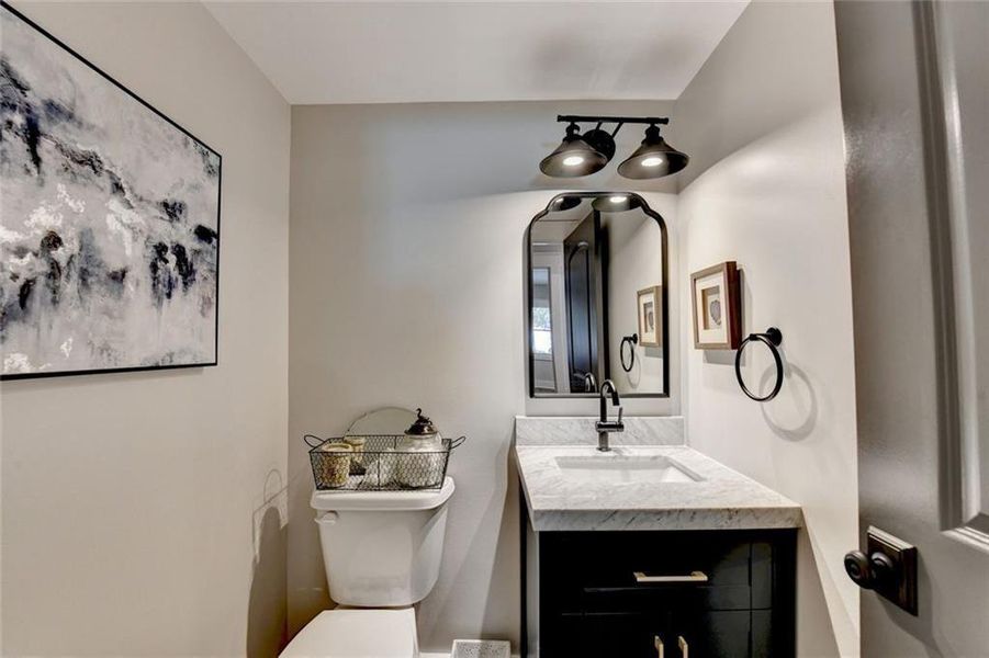 Furnished interior view inside a new home in , Atlanta (Image 11).