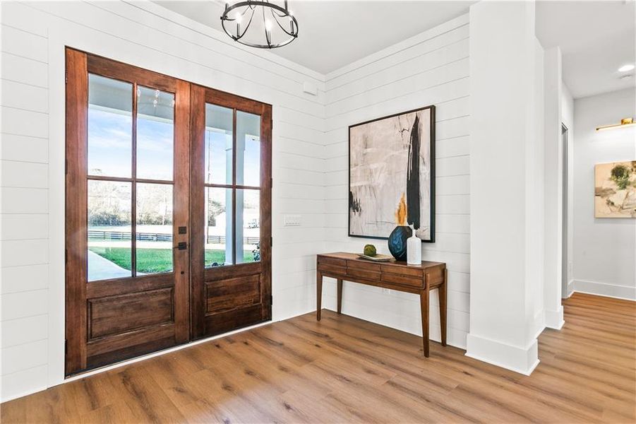 Furnished interior view inside a new home in , Canton (Image 51).