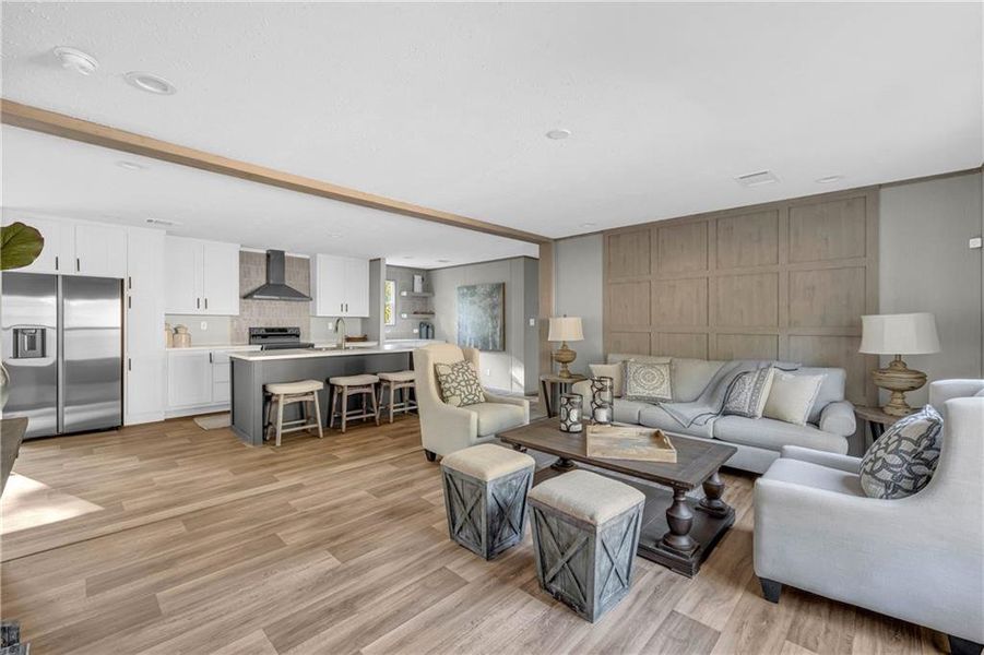 Furnished interior view inside a new home in , Ball Ground (Image 37).