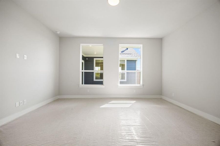 Spacious, unfurnished interior of a new home in The Heights at Uptown Celina, Celina (Image 18). Spacious, unfurnished interior of a new home in The Heights at Uptown Celina, Celina (Image 18).