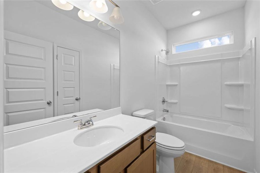 Furnished interior view inside a new home in Laurel Ridge, Rock Spring (Image 7).