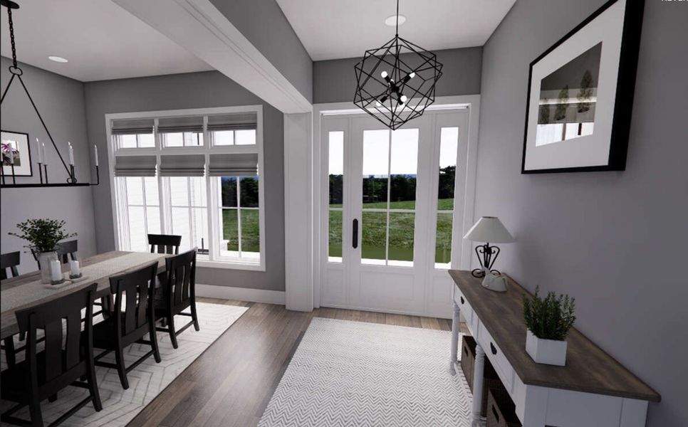 Representative furnished interior of a home built from the Milton by Zeal Home Builders in Patti Lynn Hills, Paradise (Image 31).