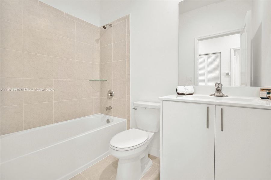 Furnished interior view inside a new home in Cedar Pointe: Cypress Collection, Homestead (Image 3).